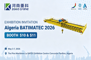 ZOKE Crane to Exhibit at BATIMATEC Algeria