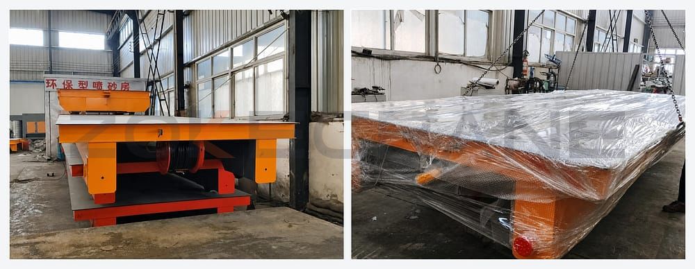 ton transfer cart production and packing singapore